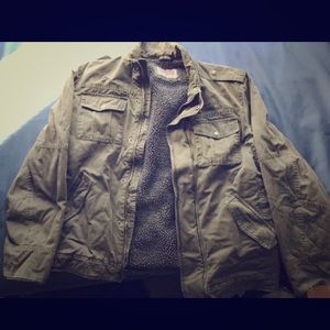Dark Green Levi Jacket